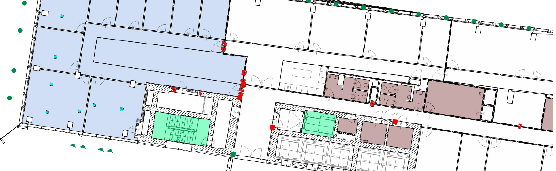 vorlage brandfallsteuermatrix, software